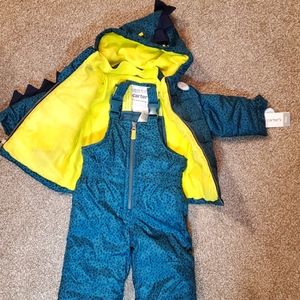 COPY - Carter's 12mo character hood 2-piece snowsuit